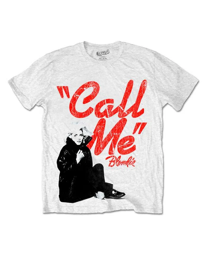 Blondie - Camiseta "Call Me" Unisex