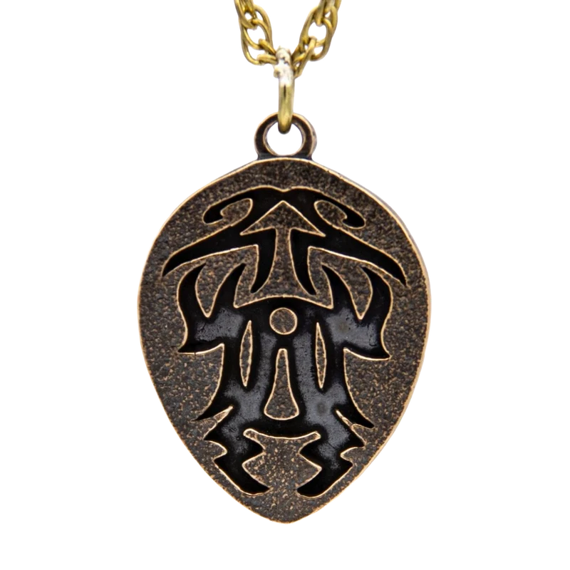 Colgante de guardia de cobalto - Bronce