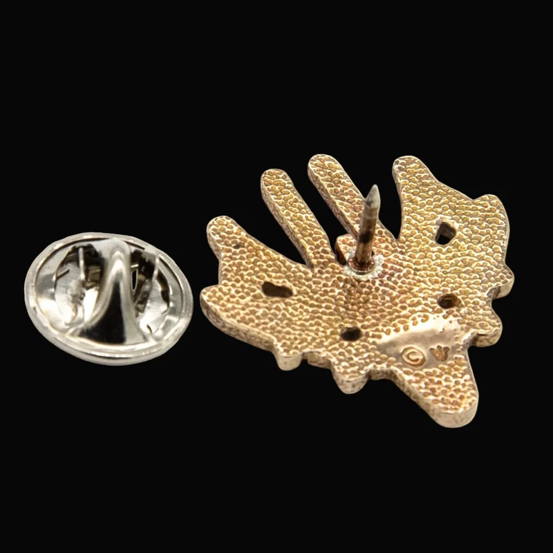 Pin de glifo de los Tejedores de Luz Shash - Bronce