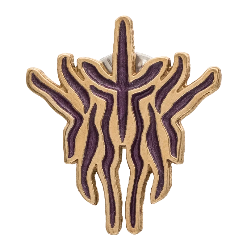 Pin de glifo de Kak Willshapers - Bronce