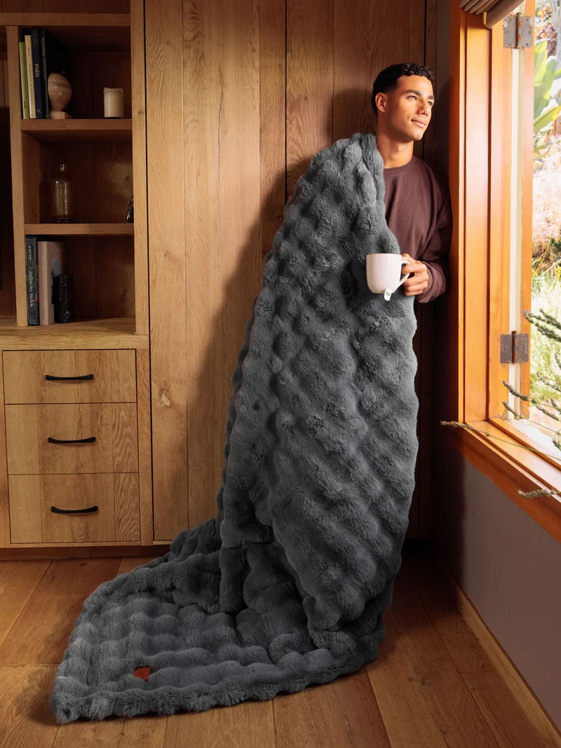 Lavender Ember Heated Blanket
