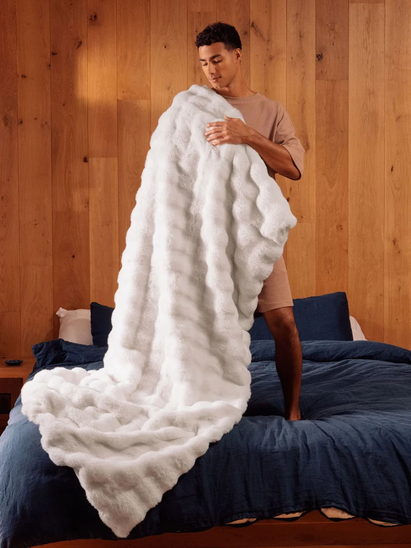 Lavender Ember Heated Blanket