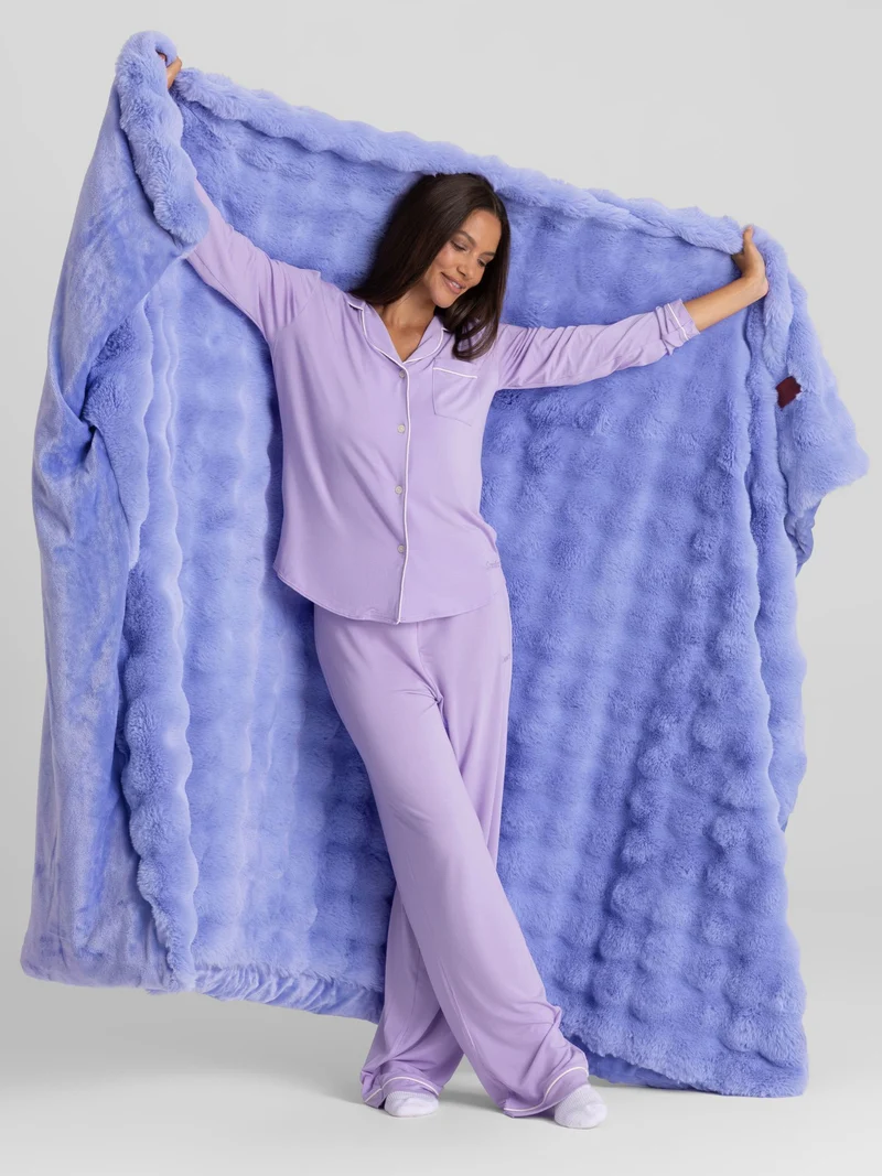 Lavender Ember Heated Blanket