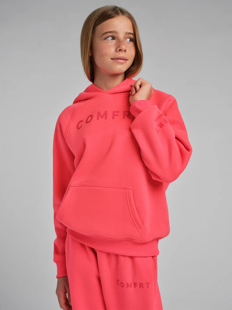 Neon Tranquil Kids Hoodie
