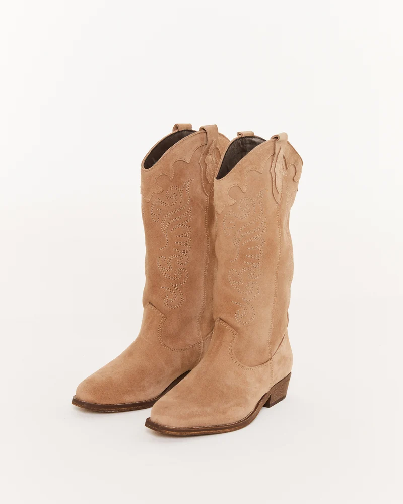 Bota campera de ante