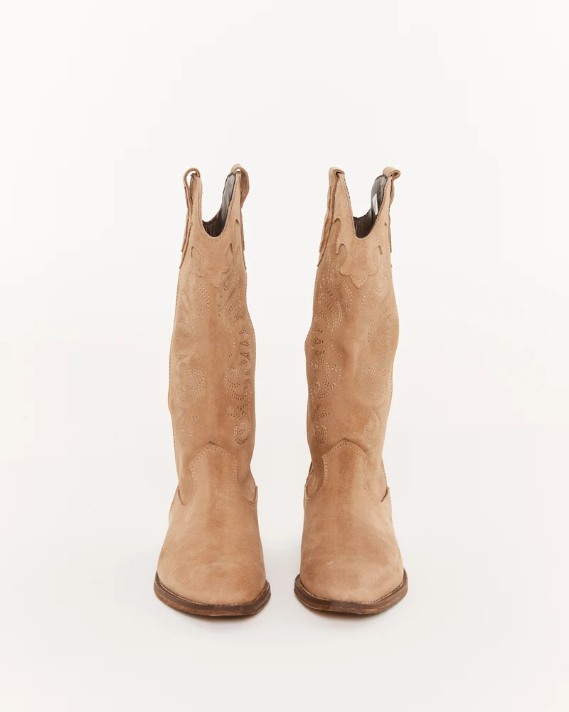 Bota campera de ante