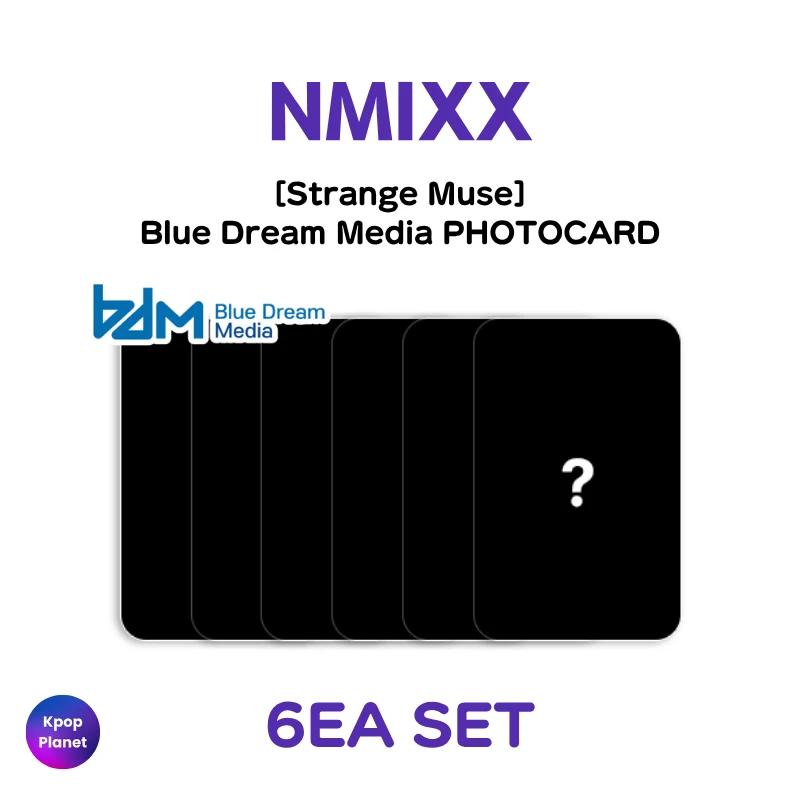 NMIXX Blue Dream Media Exclusive Photocard [ Strange Muse ]