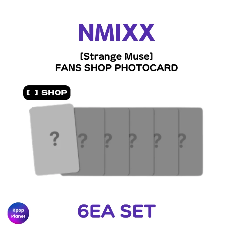 NMIXX FANS SHOP Exclusive Photocard [ Strange Muse ]