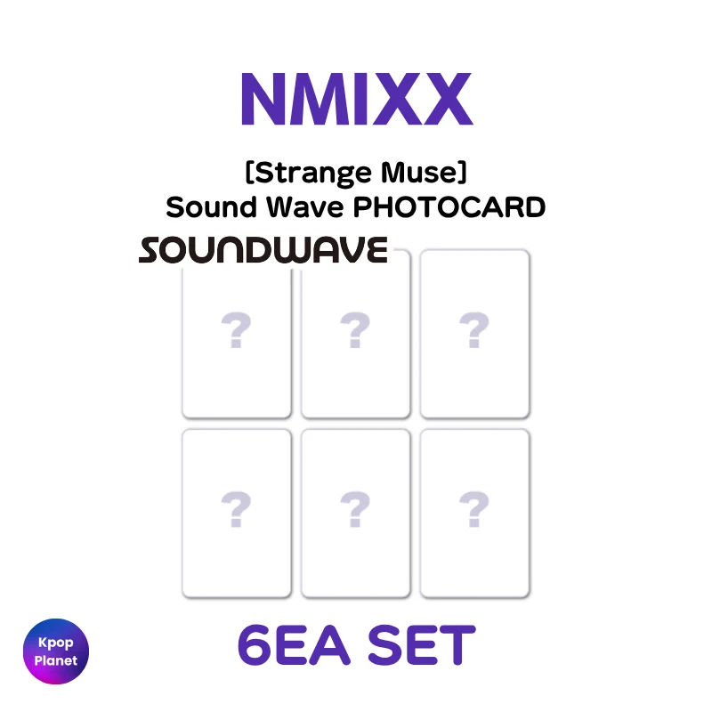 NMIXX Sound Wave Exclusive Photocard [ Strange Muse ]