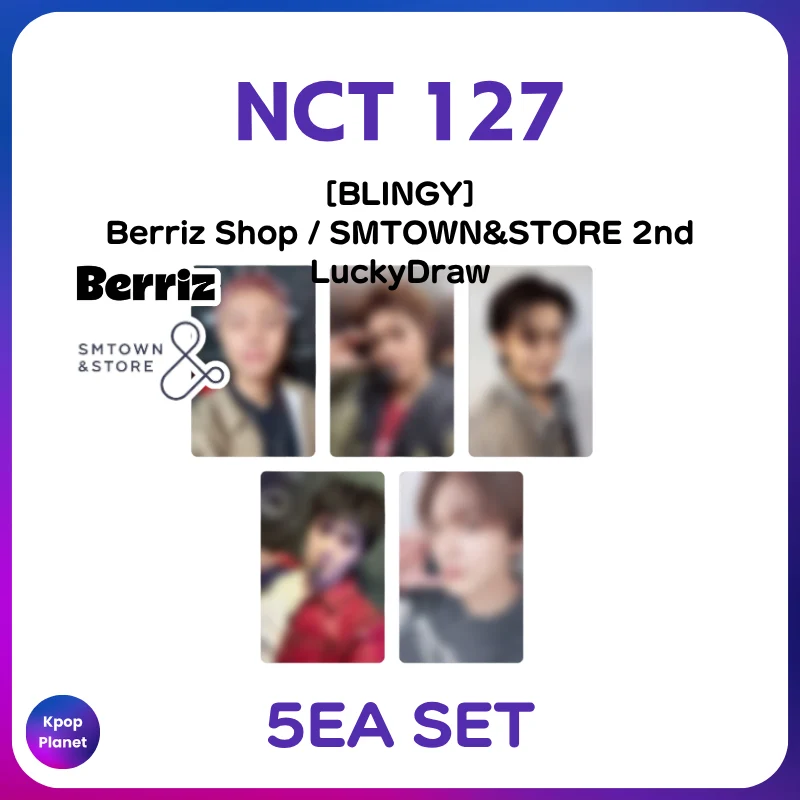 NCT 127 Berriz Shop / SMTOWN&STORE 2nd Lucky Draw [BLINGY]