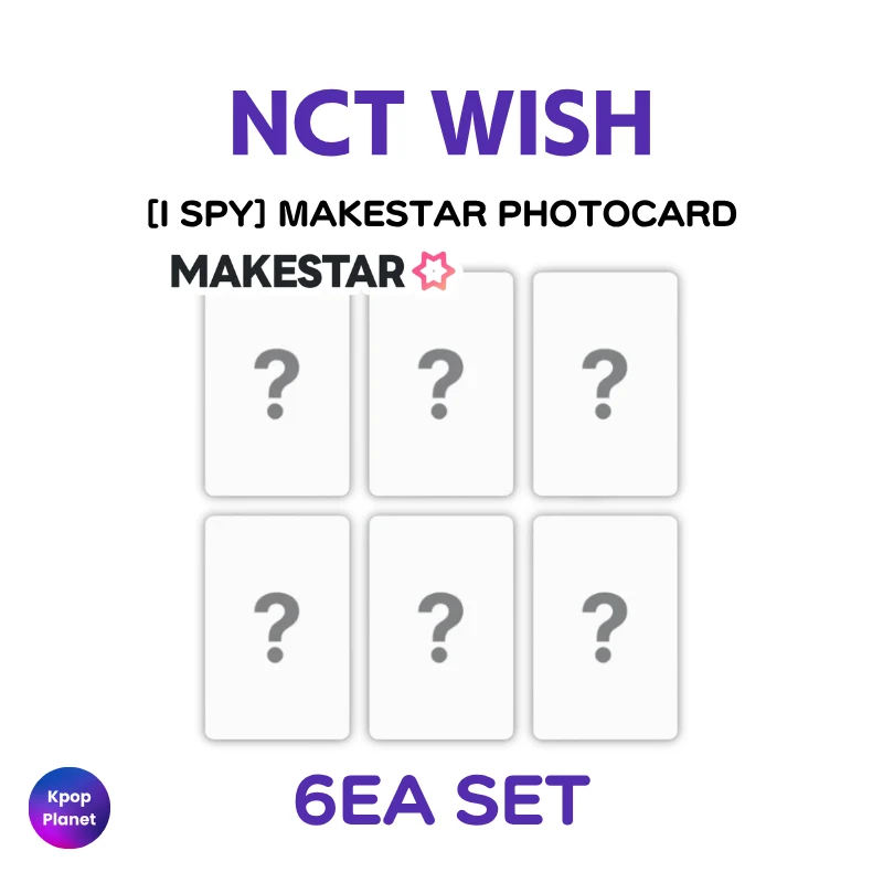 NCT WISH MAKESTAR Photocard [ I SPY ]