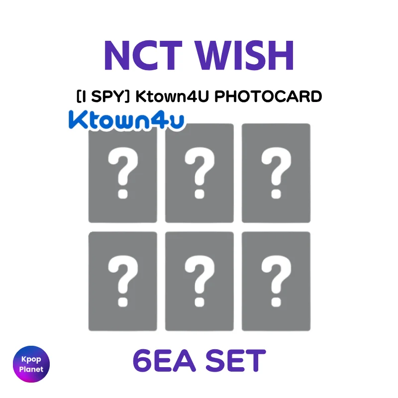 NCT WISH Ktown4U Photocard [ I SPY ]