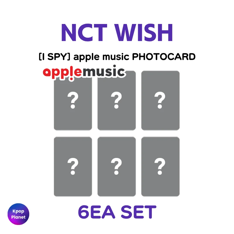 NCT WISH apple music Photocard [ I SPY ]