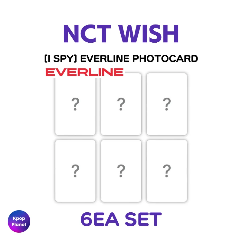 NCT WISH EVERLINE Photocard [ I SPY ]