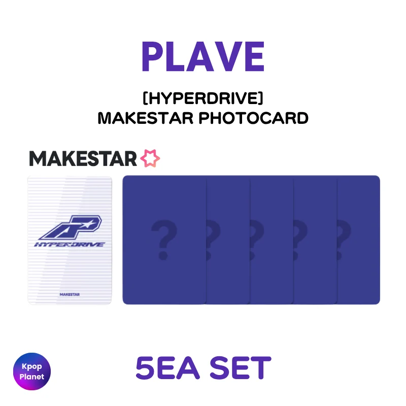 PLAVE MAKESTAR Photocard HYPERDRIVE