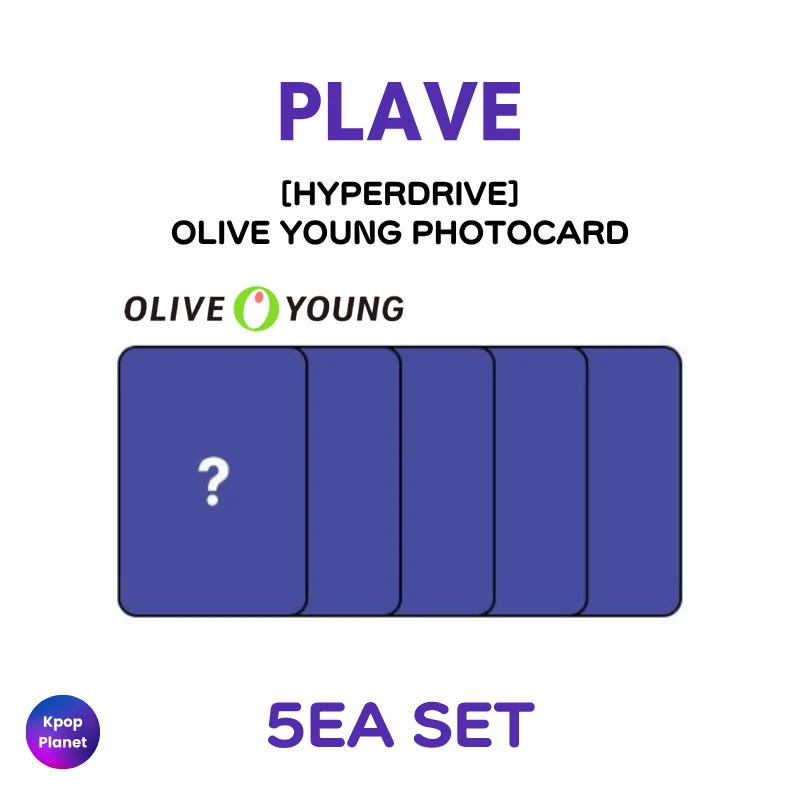 PLAVE OLIVE YOUNG Photocard HYPERDRIVE