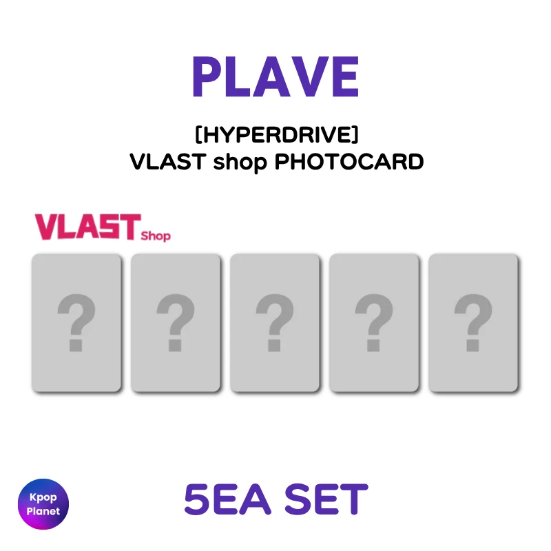 PLAVE VLAST shop Photocard HYPERDRIVE