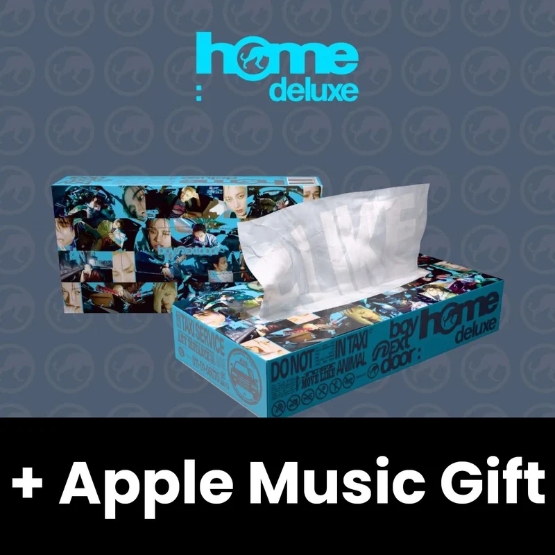 BOYNEXTDOOR - HOME : DELUXE (WEVERSE ALBUMS VER.) + Apple Music Gift
