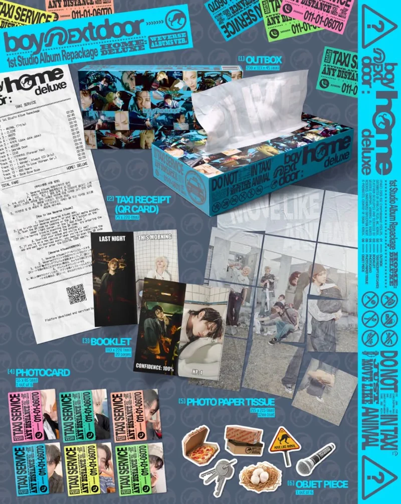 BOYNEXTDOOR - HOME : DELUXE (WEVERSE ALBUMS VER.) + Weverse Gift