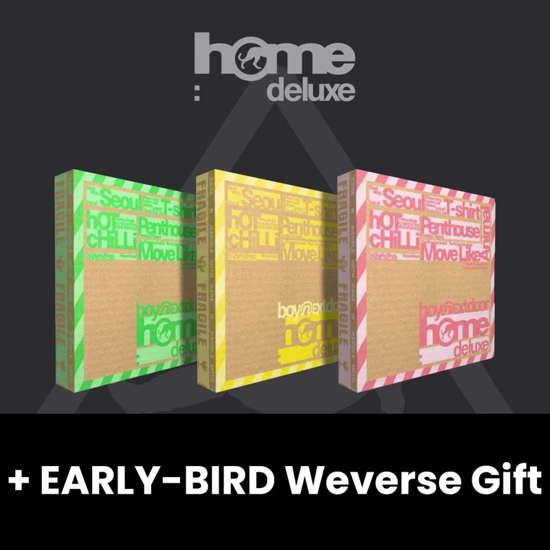 BOYNEXTDOOR - HOME : DELUXE SET + EARLY-BIRD Weverse Gift