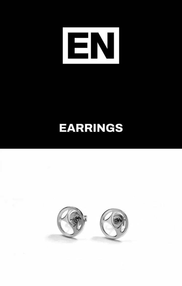 ENHYPEN - NECKLACE & EARRINGS (BRAND RENEWAL OFFICIAL MD)