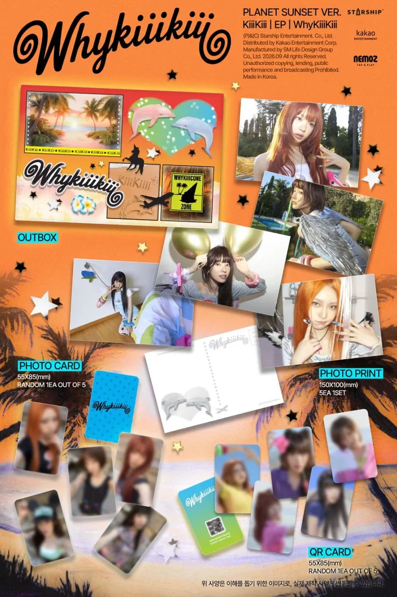 KIIIKIII - WHYKIIIKIII (PLANET VER.) (LIMITED VER.)
