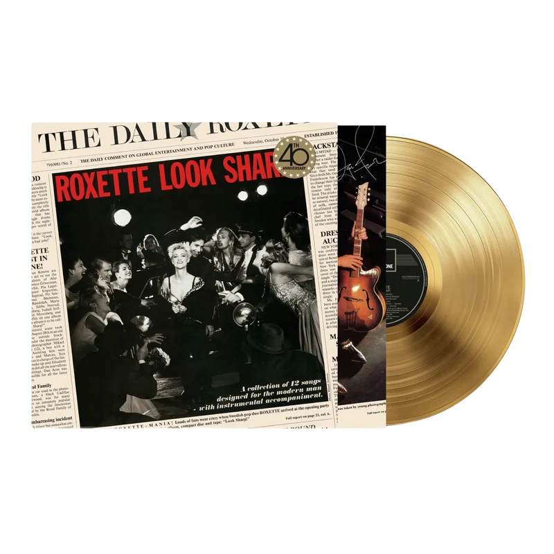 Roxette - LP Vinilo Dorado "Look Sharp"