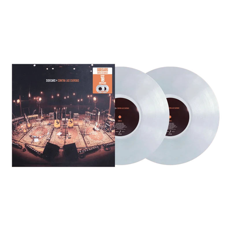 Sidecars - 2LP Vinilo Transparente "Contra las cuerdas (10 aniversario)"