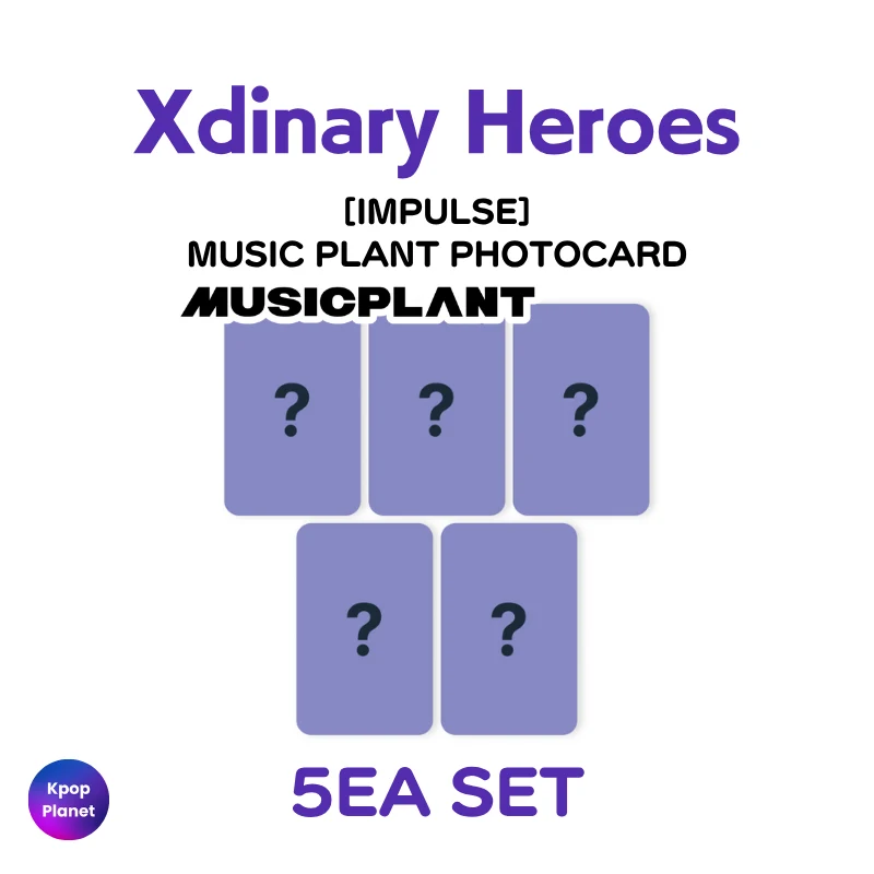Xdinary Heroes MUSIC PLANT Photocard [ IMPULSE ]