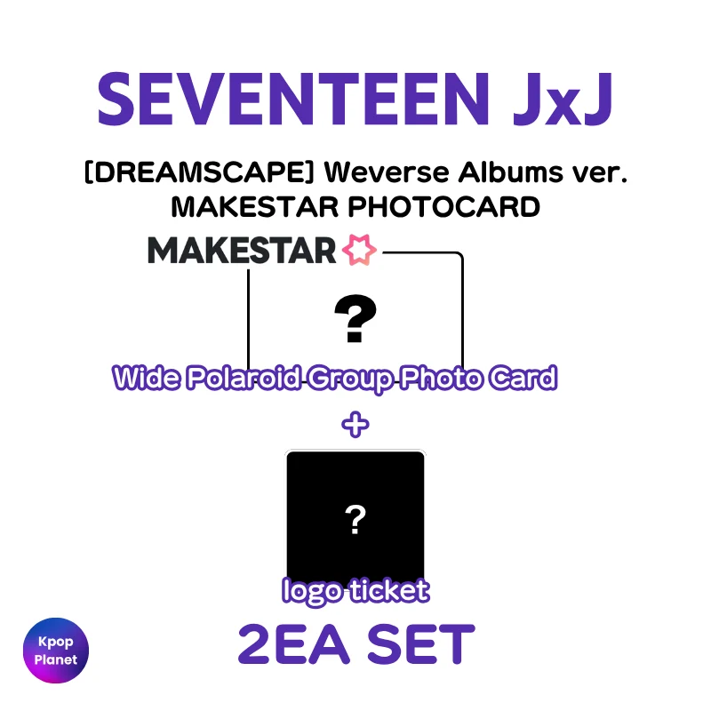 [Weverse Albums ver.] SVT JxJ MAKESTAR photocard [DREAMSCAPE]