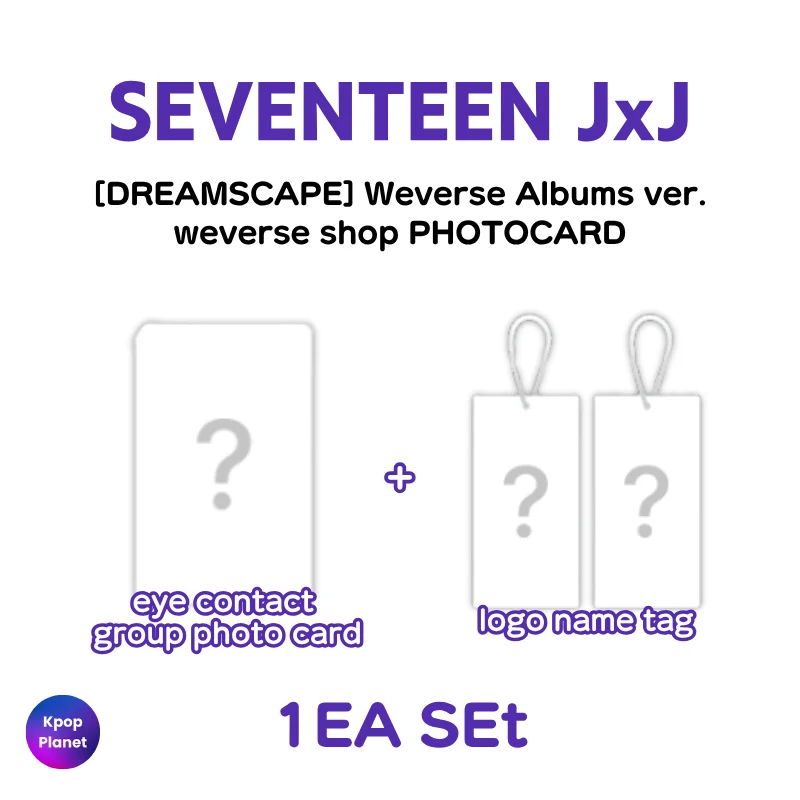 [Weverse Albums ver.] SVT JxJ weverse shop photocard [DREAMSCAPE]