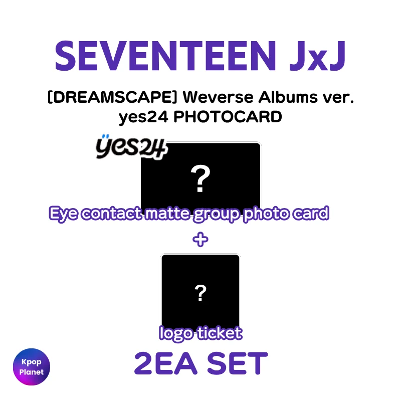[Weverse Albums ver.] SVT JxJ yes24 photocard [DREAMSCAPE]
