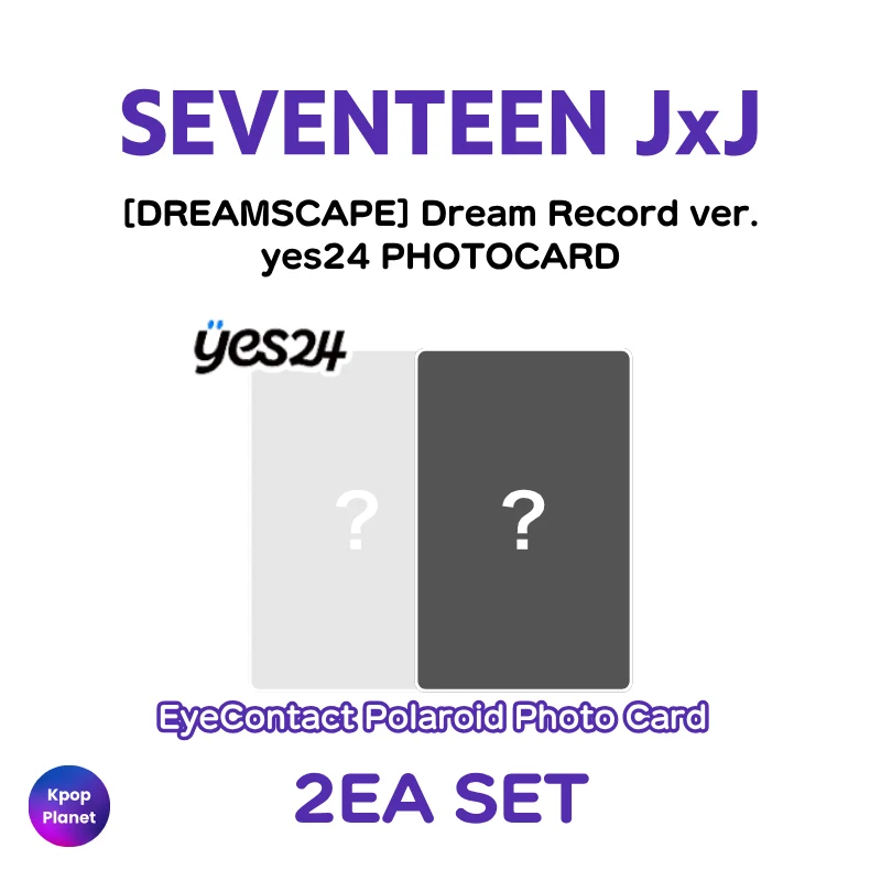 [Dream Record ver.] SVT JxJ yes24 photocard [DREAMSCAPE]