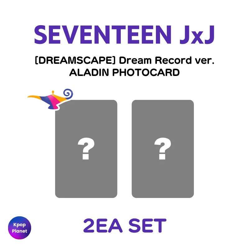 [Dream Record ver.] SVT JxJ ALADIN photocard [DREAMSCAPE]