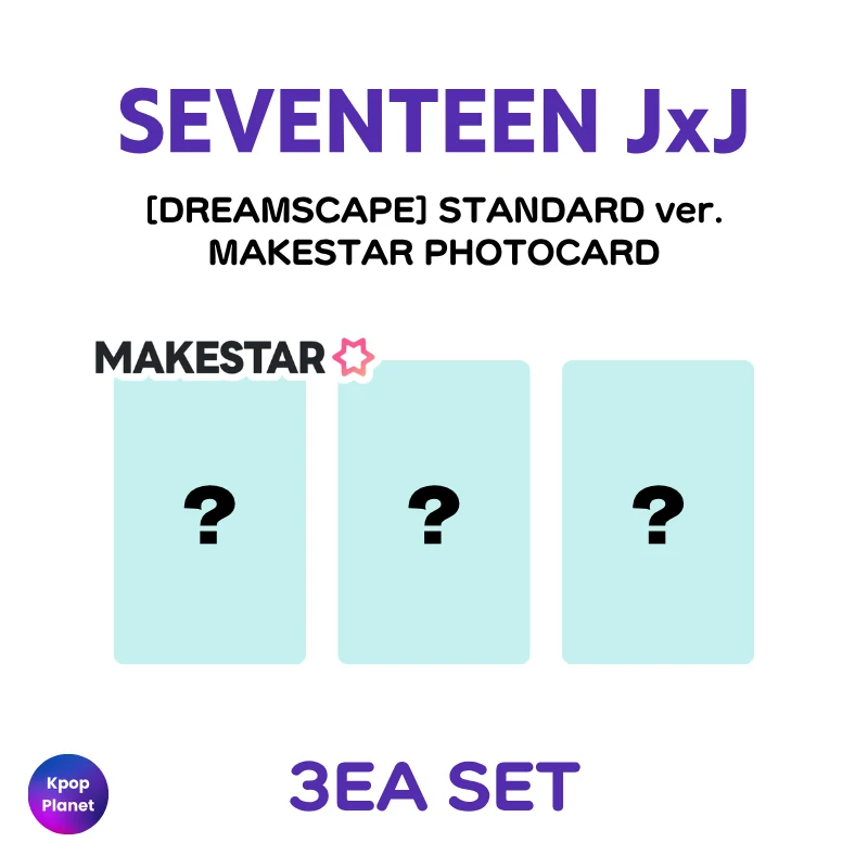 [STANDARD ver.] SVT JxJ MAKESTAR photocard [DREAMSCAPE]