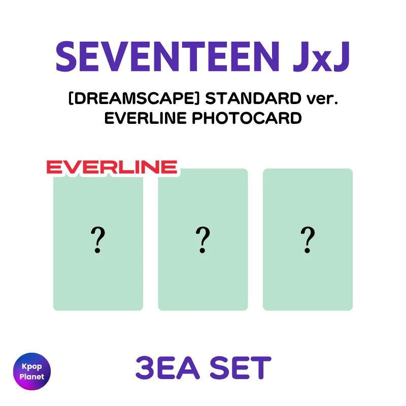 [STANDARD ver.] SVT JxJ EVERLINE photocard [DREAMSCAPE]