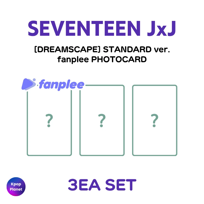 [STANDARD ver.] SVT JxJ fanplee photocard [DREAMSCAPE]