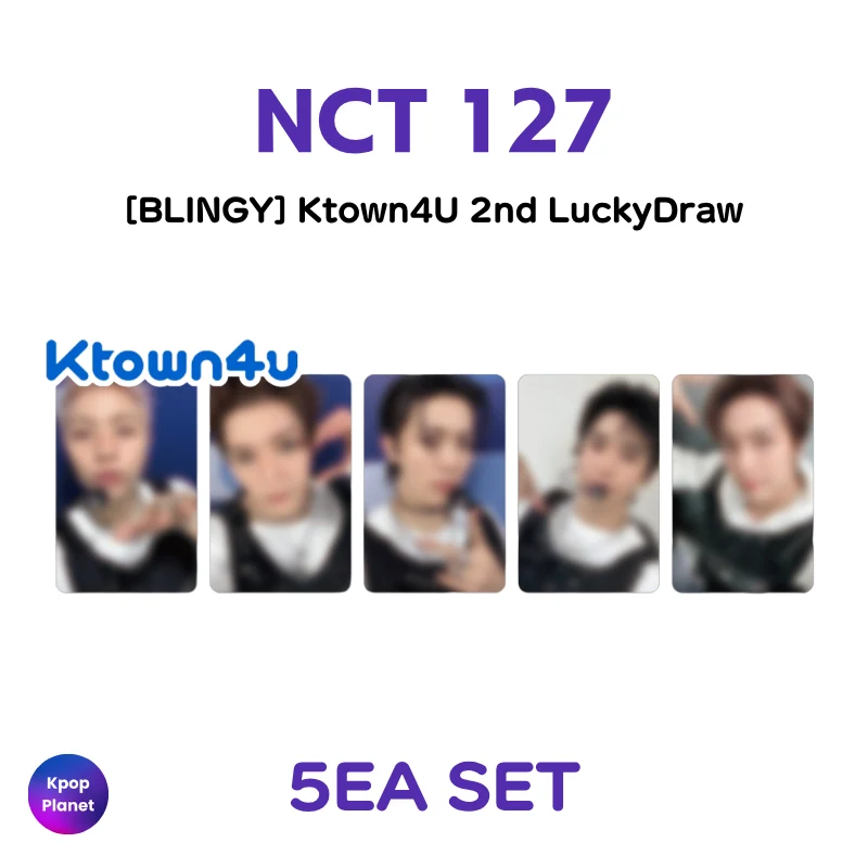 NCT 127 Ktown4U2nd Lucky Draw [BLINGY]