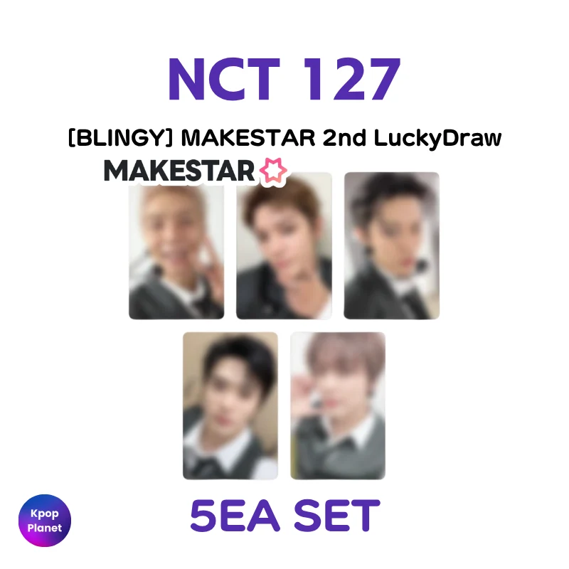NCT 127 MAKESTAR 2nd Lucky Draw [BLINGY]