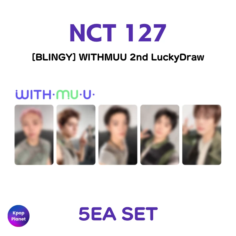 NCT 127 WITHMUU 2nd Lucky Draw [BLINGY]