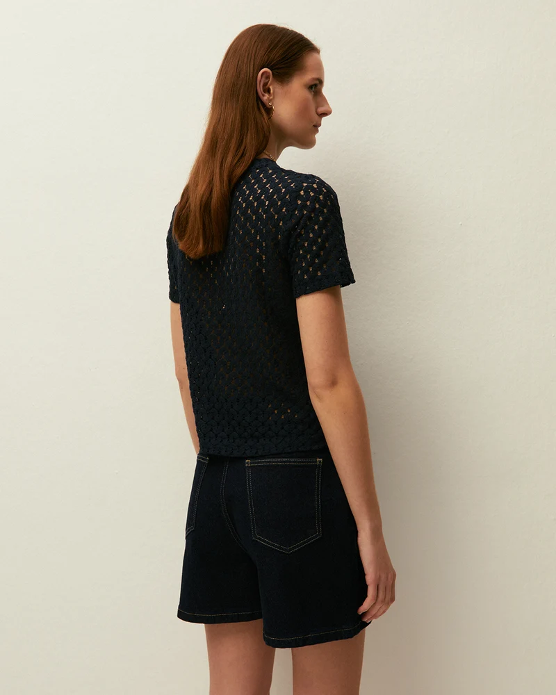 Camiseta calada