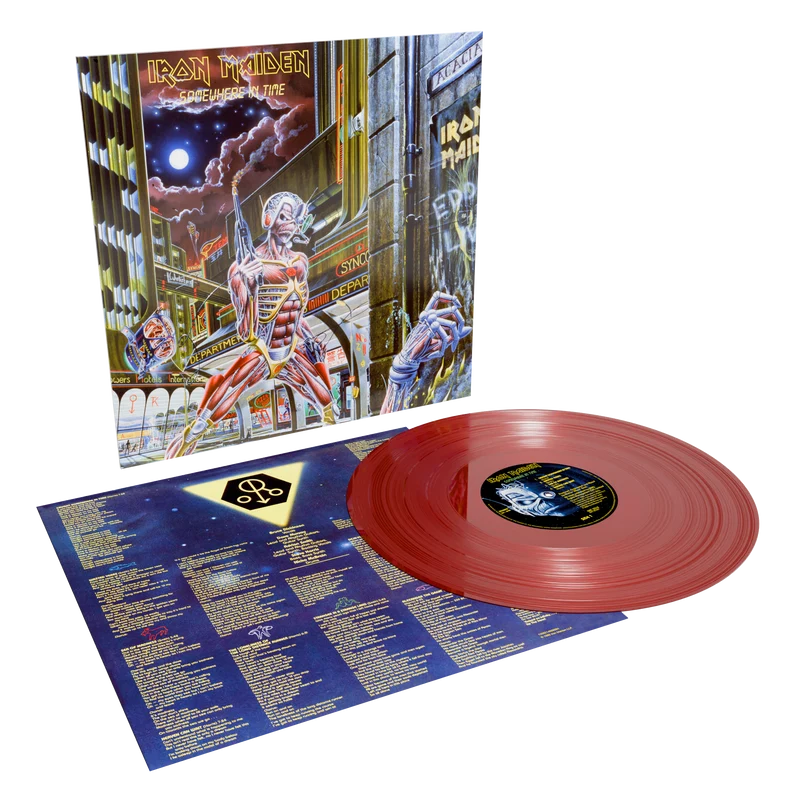 Iron Maiden - LP Vinilo Rojo "Somewhere in Time (40th Anniversary)"