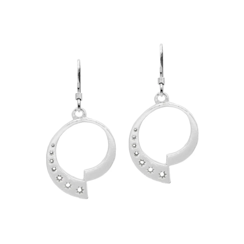 Pendientes Fractalverse - Plata de ley