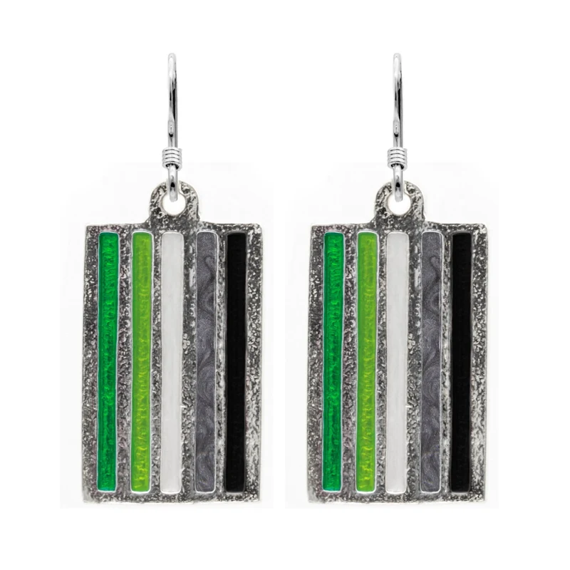Pendientes Aromantic PRIDE Flag