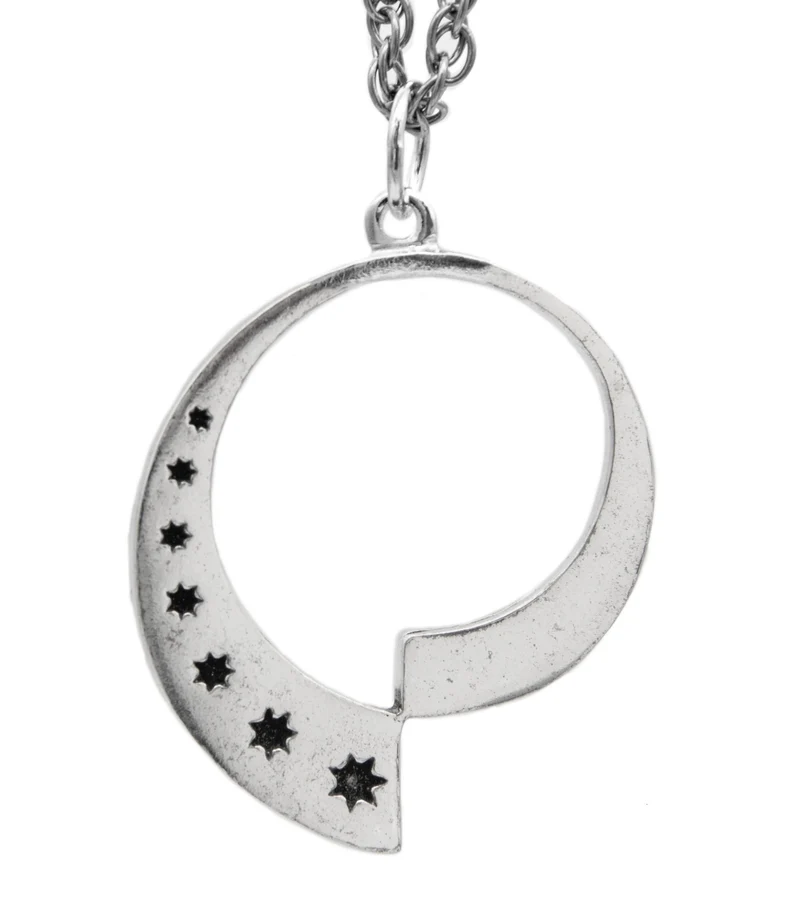Colgante Fractalverse - Plata de ley