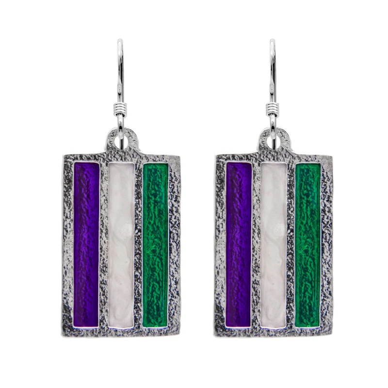 Pendientes de bandera de Genderqueer PRIDE