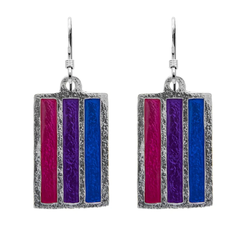 Pendientes Bisexual PRIDE Flag