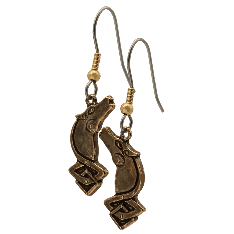 EOWYN ™ de ROHAN ™ Pendientes de caballo de doncella escudera