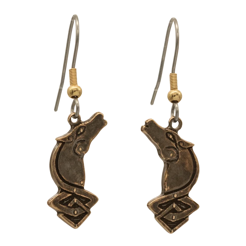 EOWYN ™ de ROHAN ™ Pendientes de caballo de doncella escudera