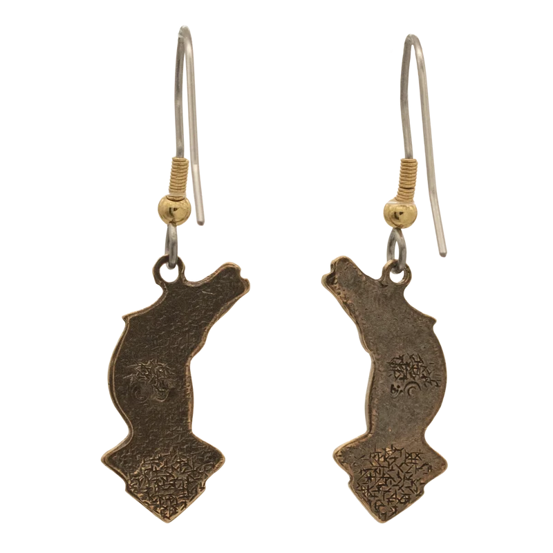 EOWYN ™ de ROHAN ™ Pendientes de caballo de doncella escudera